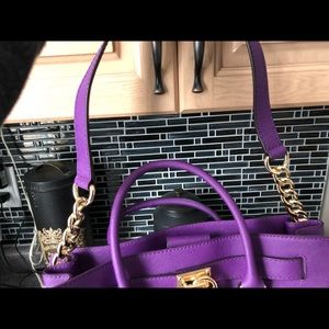Brand New Michael Kors Hamilton Satchel w/ Wallet